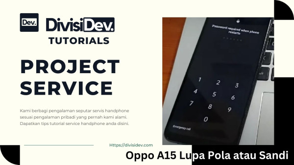 Cara Mengatasi Oppo A15 Lupa Pola atau Sandi dengan Unlock Tool